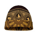 Chinese Zodiac Calendar Signs Print Beanie