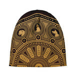 Chinese Zodiac Calendar Signs Print Beanie