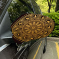 Chinese Zodiac Calendar Signs Print Car Side Mirror Covers
