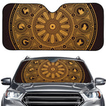 Chinese Zodiac Calendar Signs Print Car Windshield Sun Shade