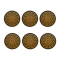 Chinese Zodiac Calendar Signs Print Coaster Set