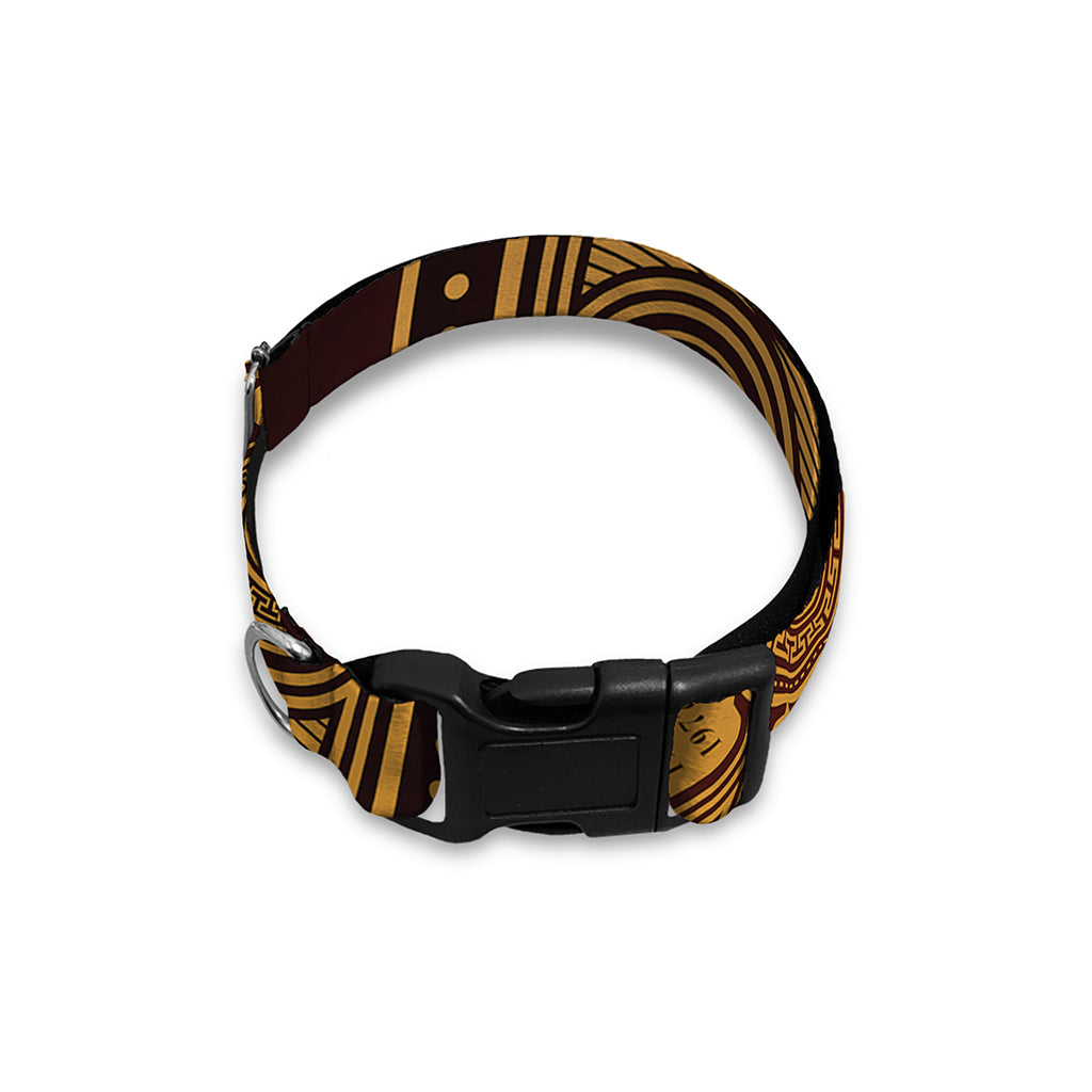 Chinese Zodiac Calendar Signs Print Dog Collar