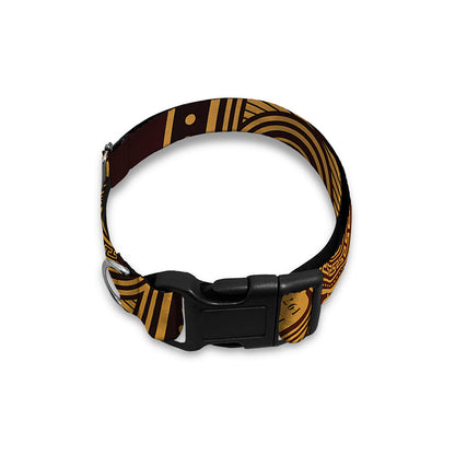 Chinese Zodiac Calendar Signs Print Dog Collar