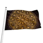 Chinese Zodiac Calendar Signs Print Flag