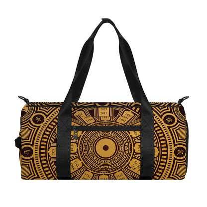 Chinese Zodiac Calendar Signs Print Gym Bag