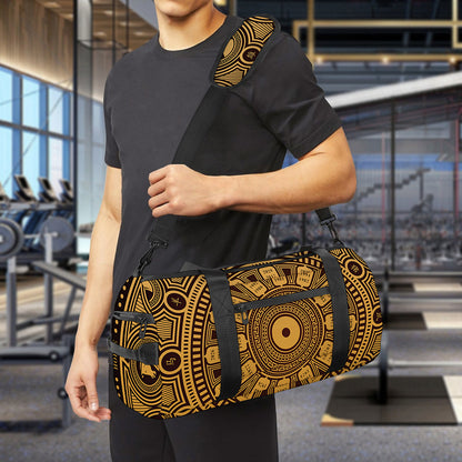 Chinese Zodiac Calendar Signs Print Gym Bag