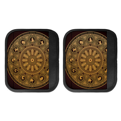 Chinese Zodiac Calendar Signs Print Handle Covers