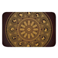 Chinese Zodiac Calendar Signs Print Indoor Door Mat