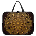 Chinese Zodiac Calendar Signs Print Laptop Sleeve With Handle