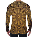 Chinese Zodiac Calendar Signs Print Men's Long Sleeve T-Shirt