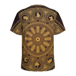 Chinese Zodiac Calendar Signs Print Men's Sports T-Shirt