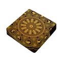 Chinese Zodiac Calendar Signs Print Outdoor Seat Cushion Cover