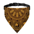 Chinese Zodiac Calendar Signs Print Over The Collar Dog Bandana