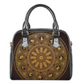 Chinese Zodiac Calendar Signs Print Shoulder Handbag