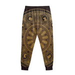 Chinese Zodiac Calendar Signs Print Sweatpants