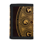 Chinese Zodiac Calendar Signs Print Trifold Wallet