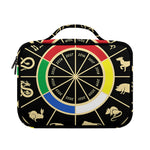 Chinese Zodiac Calendar Wheel Print Briefcase Bible Bag