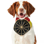 Chinese Zodiac Calendar Wheel Print Dog Bandana