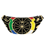 Chinese Zodiac Calendar Wheel Print Fanny Pack