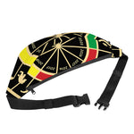 Chinese Zodiac Calendar Wheel Print Fanny Pack