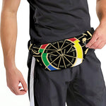 Chinese Zodiac Calendar Wheel Print Fanny Pack