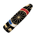 Chinese Zodiac Calendar Wheel Print Ironing Board Cover