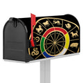 Chinese Zodiac Calendar Wheel Print Mailbox Cover