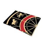 Chinese Zodiac Calendar Wheel Print Pet Cooling Mat Cover