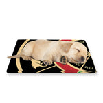 Chinese Zodiac Calendar Wheel Print Pet Cooling Mat Cover