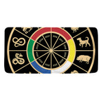 Chinese Zodiac Calendar Wheel Print Towel
