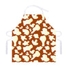 Chocolate And Milk Cow Print Adjustable Apron