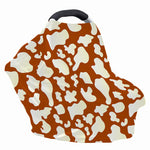 Chocolate And Milk Cow Print Baby Seat Cover