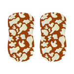 Chocolate And Milk Cow Print Bar Stool Covers