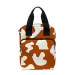 Chocolate And Milk Cow Print Bible Tote Bag