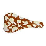 Chocolate And Milk Cow Print Bicycle Seat Cover