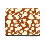 Chocolate And Milk Cow Print Bifold Wallet