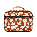 Chocolate And Milk Cow Print Briefcase Bible Bag