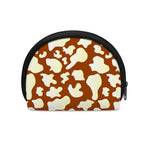 Chocolate And Milk Cow Print Coin Purse