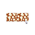 Chocolate And Milk Cow Print Extended Mouse Pad