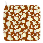 Chocolate And Milk Cow Print Hand Towel