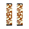 Chocolate And Milk Cow Print Handle Covers