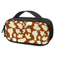 Chocolate And Milk Cow Print Portable Cooler Travel Case