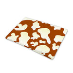 Chocolate And Milk Cow Print Pet Cooling Mat Cover