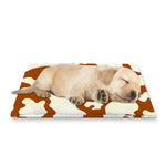 Chocolate And Milk Cow Print Pet Cooling Mat Cover