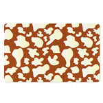 Chocolate And Milk Cow Print Polyester Doormat