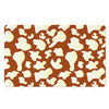 Chocolate And Milk Cow Print Polyester Doormat