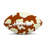 Chocolate And Milk Cow Print Rugby Ball