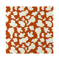 Chocolate And Milk Cow Print Silk Bandana