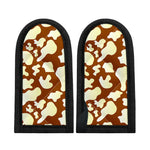 Chocolate And Milk Cow Print Skillet Handle Cover