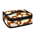 Chocolate And Milk Cow Print Small Lunch Bag
